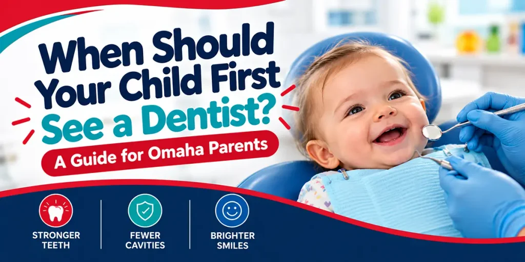 Tips for preparing your baby or toddler for their first dental visit in Omaha